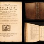 1677 Diocese of Rouen 1ed Catholic Synods & Councils Normandy France Pommeraye