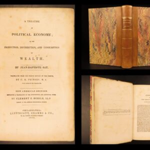 1855 – Treatise on Political Economy, Jean-Baptiste Say | American Politics
