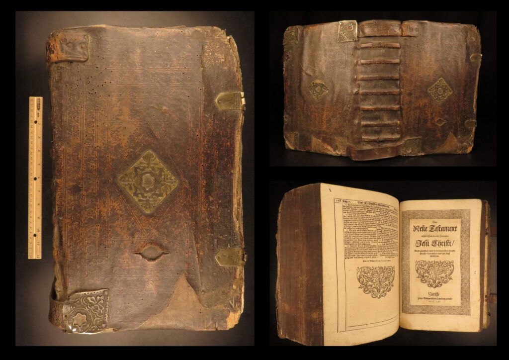 Biblia – heilige schrfit, 1667 | german language | enormous zurich bible | an enormous 1665 german biblia published in zurich, switzerland by bodmer, includes old and new testaments and apocrypha.