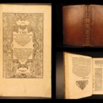 Chronicles of Scotland – Raphael Holinshed – 1587 | English Black-Letter Folio