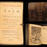 1739 – Paradise Lost – John Milton | 12 Full-Page Engravings & Famous Poetry