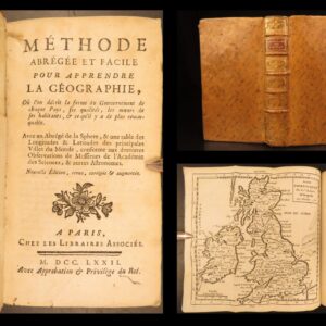 1772 – Vaugondy Atlas with 17 Maps | Complete World Geography, Crozat