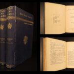 ca.1890 – War and Peace – Leo Tolstoy | Early English Dole Translation | 4vol Set