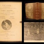 1890 – Tennis, Rackets, Fives – Heathcote | First Edition, Illustrated Sports & Athletics