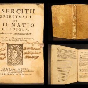 1691 – Spiritual Exercises of Saint Ignatius of Loyola | Early Jesuit Devotional