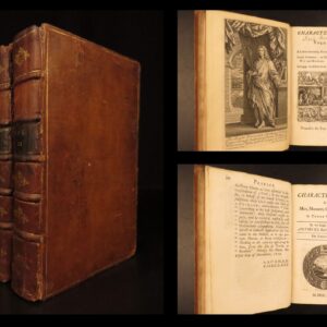 1723 – Characteristicks of Men – Anthony Cooper, Earl of Shaftesbury | 3 volume set