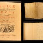1740 – Isaac Newton Optics | Famous Science & Physics – Clarke, Illustrated