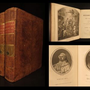 1791 – History of France by John Gifford | Illustrated with Portraits of French Kings