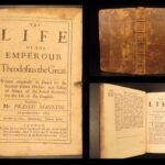 1693 – Life of the Emperor Theodosius the Great by Esprit Flechier | First English Edition