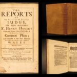 1671 – Reports of Court of Common Pleas by Henry Hobart | Early English Law Folio