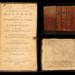 1776 – Philosophical & Political History – Raynal | Huge folding maps | Early Colonization