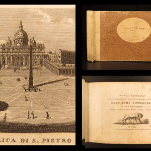1824 – Engravings of Rome, Achille Parboni | 67 Views of Rome, Ruins & Architecture