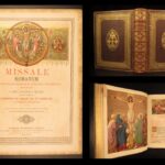 1893 – Missale Romanum, Catholic Church | Decorative Gilt Binding, Bavaria Folio