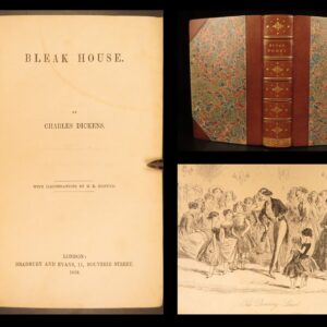 Bleak House – Charles Dickens – 1853 | First State, Illustrations by Phiz