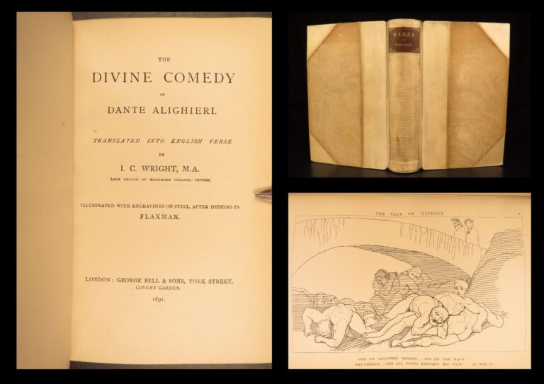 Image of The Divine Comedy – Dante – 1891 | Flaxman Illustrations | Divine Comedy