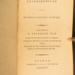 Philosophical and Miscellaneous Papers – Benjamin Franklin – 1787 | First Edition