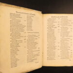 1595 – Famous Italian Letters | Aldo Manuzio, Annibal Caro, Torquato Tasso, Boccaccio