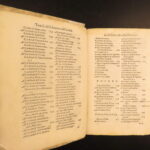 1595 – Famous Italian Letters | Aldo Manuzio, Annibal Caro, Torquato Tasso, Boccaccio