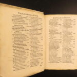 1595 – Famous Italian Letters | Aldo Manuzio, Annibal Caro, Torquato Tasso, Boccaccio