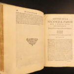 1595 – Famous Italian Letters | Aldo Manuzio, Annibal Caro, Torquato Tasso, Boccaccio