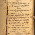 1756 – Romansh Catechism for Upper Engadine | Chiasper Frizum Commentary