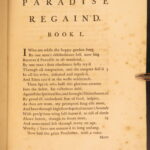 1759 – Paradise Regained – John Milton | Famous Baskerville Printing