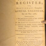 1786-1793 – Court and City Register | British Army & Navy Lists | Political Directory