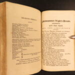 1821 – Works of William Shakespeare | Steevens & Johnson | 9 Volume Set