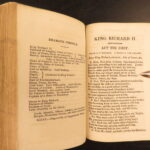 1821 – Works of William Shakespeare | Steevens & Johnson | 9 Volume Set