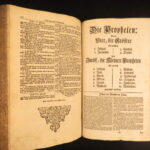 1728 – Martin Luther German Bible | Biblia | Huge Zurich Printing
