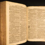 1728 – Martin Luther German Bible | Biblia | Huge Zurich Printing