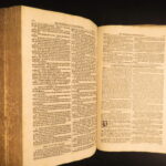 1728 – Martin Luther German Bible | Biblia | Huge Zurich Printing