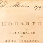 1791 – William Hogarth Illustrated – John Ireland | First Edition | Illustrated Plates