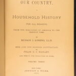 1876 – Our Country – Lossing | United States Centennial Anniversary 3vol edition