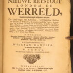 1698 – William Dampier Voyages | Rare Dutch Edition | Pirates & Buccaneers