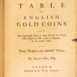 1745 – English Silver & Gold Coins – Martin Folkes | First Edition, Illustrated