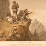 1860 – Chamois Hunting | Illustrated Hunting & Mountains Stories
