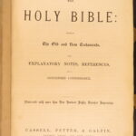 1890 – The Holy Bible | Enormous Illustrated Victorian Bible | 900+ Engravings