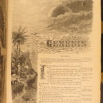 1890 – The Holy Bible | Enormous Illustrated Victorian Bible | 900+ Engravings