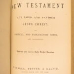 1890 – The Holy Bible | Enormous Illustrated Victorian Bible | 900+ Engravings