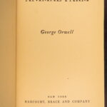 Animal Farm – George Orwell – 1946 | First Edition, 20th Century Satire