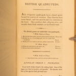 1809 – William Bingley on British Quadrupeds | First Edition, Illustrated Animals