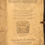 1577 – Geneva Breeches Bible – Christopher Barker | Apocrypha, Holy Land Map