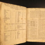 1577 – Geneva Breeches Bible – Christopher Barker | Apocrypha, Holy Land Map