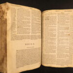 1577 – Geneva Breeches Bible – Christopher Barker | Apocrypha, Holy Land Map