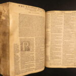 1577 – Geneva Breeches Bible – Christopher Barker | Apocrypha, Holy Land Map