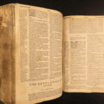 1577 – Geneva Breeches Bible – Christopher Barker | Apocrypha, Holy Land Map