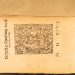 1578 – Works of Flavius Josephus | Huge German Folio | Illustrated Woodcuts