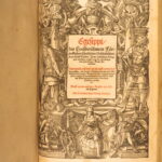 1578 – Works of Flavius Josephus | Huge German Folio | Illustrated Woodcuts