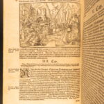 1578 – Works of Flavius Josephus | Huge German Folio | Illustrated Woodcuts